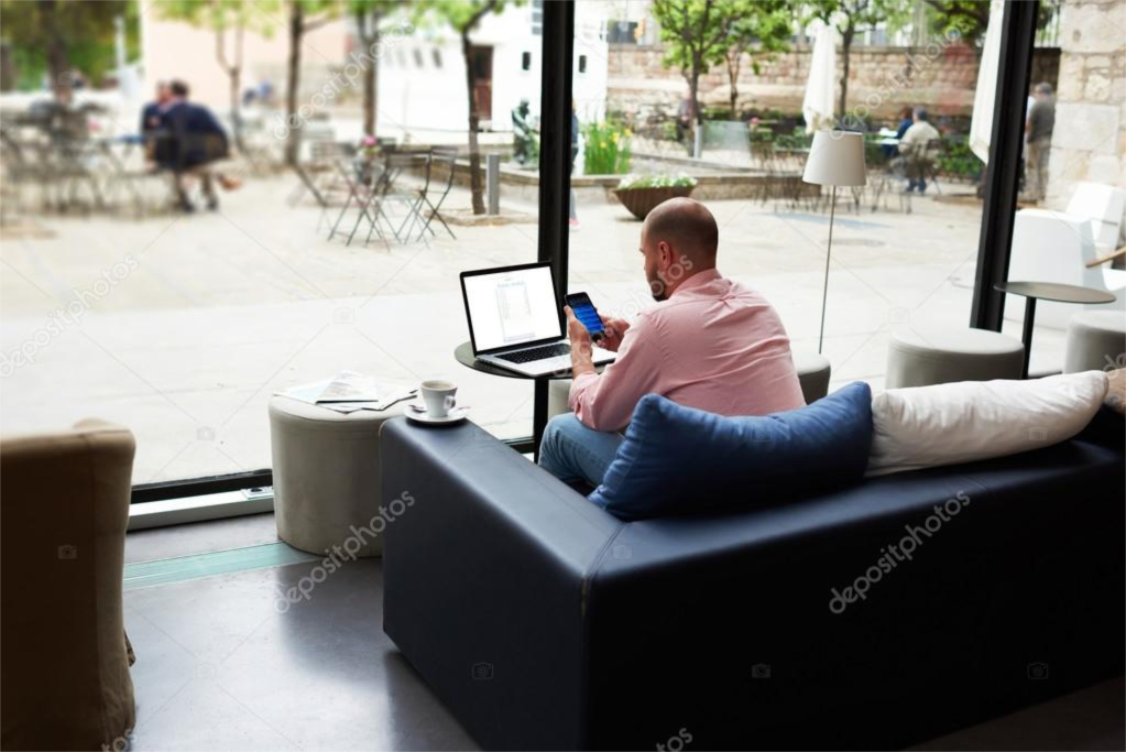 depositphotos 74406999 stock photo young businessman while working